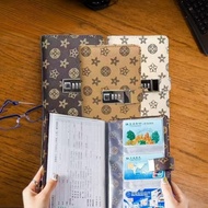 Bank Document Book With Code Lock-Safe For Fixed Deposits Checks Exchange Tickets And Deposit Accoun