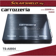Carrozzeria TS-A8804 Amplifier 4/3/2 Channel Mosfet Class AB Power Amplifier