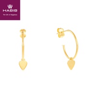 HABIB Oro Italia Freyja Gold Earring, 916 Gold