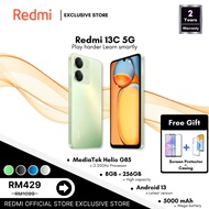 ✨NEW✨ Redmi 13C Pro 8GB+256GB 5G Smartphone Smooth 90Hz 6.74’‘ display/50MP AI Triple Camera (GREEN 