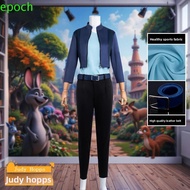 EPOCH Judy Hopps Cosplay Costume, Long Sleeves Long Pants Judy Bunny Rabbit Zoo-topia Cosplay Costum