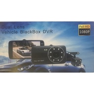 Inch 1080P Full HD Dual Lens Touch Screen Vehicle BlackBox DVR With Night Visual กล้องติดรถยนต์ กล้องหน้า-หลัง