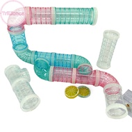 Trillionca Training Playing Tool External Tunnel Hamster Toys Hamster Cage Hamster Pipeline SG