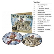 Pre-Order แผ่นเสียง Iron Maiden Somewhere Back In Time The Best Of 1980-1989 ใหม่ ซีล Iron Maiden Vi