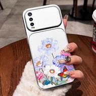 VRQR Elegant Peony Casing for Vivo Y20 2021 Y20A Y20T Y20i Y20S G Y12A Y12S 2021 Y3S 2021 Silicone S