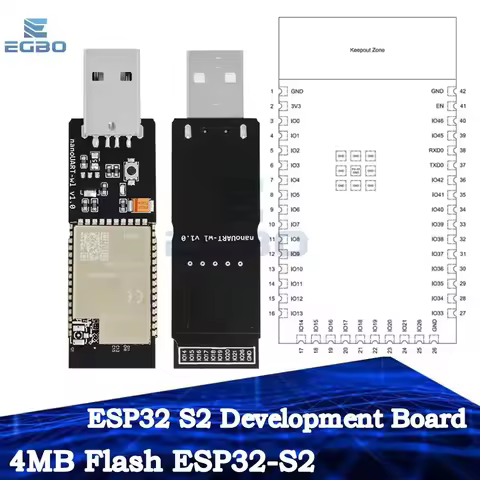 ESP32 S2 Development Board for PS4 9.0 Refresh USB Burning Tool Module 4MB Flash ESP32-S2