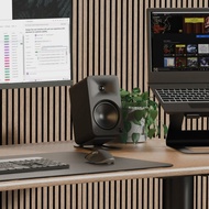 Kanto ORA4 藍牙立體聲書架喇叭-霧面黑