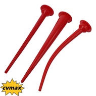 CYMX Structural Adhesive Nozzle, Red 300mm/11.8in Caulking Nozzle, Durable Curved Caulking Nozzle fo