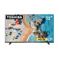 [จัดส่งพร้อมเชื่อมต่อสัญญาณ]TOSHIBA ทีวีแอลอีดี 32 นิ้ว (HD LED VIDAA) 32E31RP จัดส่งโดย HomePro