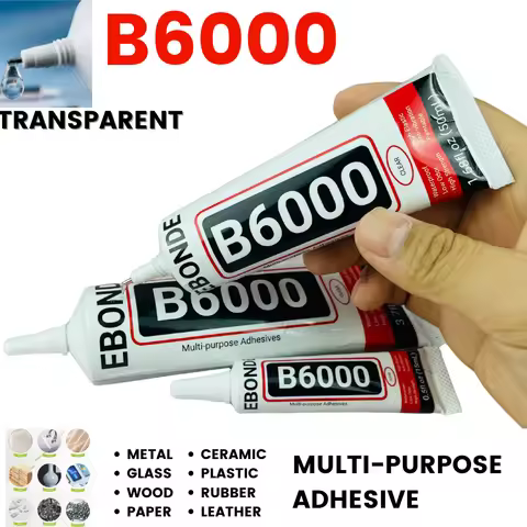 B6000 Clear Strong Adhesive Phone Repair Glue B-6000 DIY Bonding for Diamond Jewelry Glass Rhineston