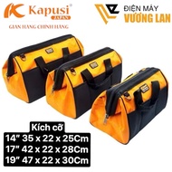 [ GENUINE ] KAPUSI K-9998 14,17, 19 inch CRAFTSMANSHIP BAG. Super durable fabric, hard frame, large 