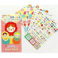 Yomi Yomi More More Stickers - Planner Diary Deco Sticker - Patterns Activity