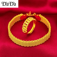 cincin emas bangkok cop 916 original malaysia emas mens bracelet ring set wedding jewelry