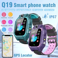Kids Smart Watches Gps Tracker Phone Call Digital Wrist Watch Sport Smart Watch Touch Screen Camera Anti-lost Learning Toy 【Pwatch】