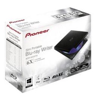 含發票Pioneer BDR-XD05TS 6X 薄型外接上掀式藍光燒錄機（銀色）