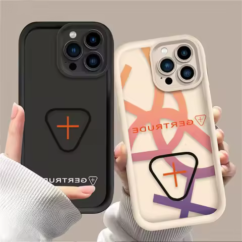Phone Case For iPhone 17 16 15 14 13 12 11 Pro Max X XS Max AIR MINI XR 7 8 Plus G-Gertrudes Fashion