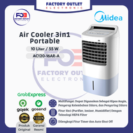 MIDEA AC120-16AR-A Air Cooler AC Portable Standing 3in1
