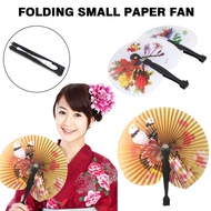 Ancient Style Cute Folding Fan Traditional Design Handheld Accessory For Cosplay And Decoration J6e6