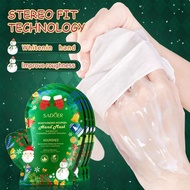 Sadoer Christmas Niacinamide Exfoliating Foot Mask Amine And Foot Mask - Smoothing Nourishing W1f9