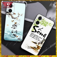 Feng shui case for Oppo A36, A76, A96: Calligraphy for prosperity and peace