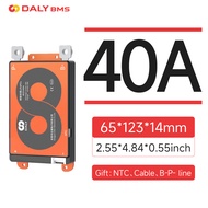 DALY ฮาร์ดแวร์ BMS 17S 20S 60V 72V 40A 60A แบตเตอรี่ลิเธียมแผ่นป้องกันแบตเตอรี่เก็บพลังงานในบ้านมีแบ