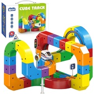 2025 New Klick Rail Electric Train Set, Electric Train Set Flexible Race Track, Gravity-Defying 3d S