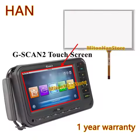New For GIT G-SCAN2 GSCAN2 Touch Panle Screen Glass Digitizer