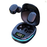 G9S BT5.1 In-ear Sports Earbuds Cool Breathing Light LED Digital Display Screen Comfortable to Wear 