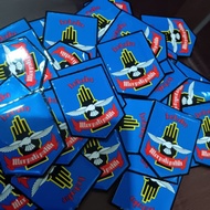 stiker timbul logo resmi perguruan dapat 3 pcs wakdyi 5723hb