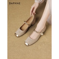 Daphne Shoes Women Spring 2026 New Style Wedding Shoes New Chinese Shoes Mary Jane Women's Shoes Fre