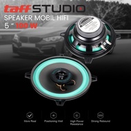 -4V4IL4BL3- Taffstudio Speaker Subwoofer Mobil HiFi 5 Inch 100 W 1 PCS