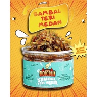 (HALAL) SAMBAL TERI MEDAN TERI NASI SAMBAL IKAN BILIS INDONESIA SAMBAL PEDAS SAMBAL IKAN TERI INDONE