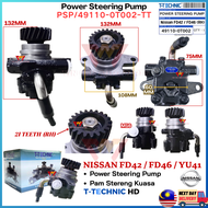 PSP/49110-0T002-TT Nissan FD42 FD46 YU41 Power Steering Pump  Pam Stereng Kuasa 21-Teeth RH T-TECHNI