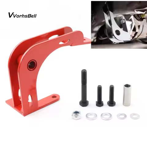 High-strength aluminum alloy Rear mount Red Differential Brace KIT for Nissan 350Z and V35 Skyline G