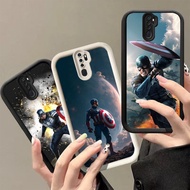 AA-5 captain america 2 Shockproof Casing for OPPO A9 A5 F11 Reno 8T 2Z 2F Pro