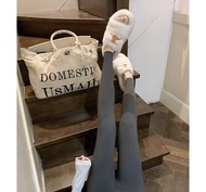 กางเกงยีนส์ทรงหลวม ARoomDiary Black Label Gold Label Al Bass Barbie Cashmere กางเกงขายาวทรงเดรปสำหรั