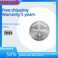 Panasonic SR416SW 337 Silver Oxide Battery for Watch Invisible Earphones Accessories