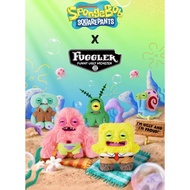 [Ready Stock] Genuine FUGGLER Cute Tooth Monster SpongeBob SquarePants Co-Branded Plush Pendant Tren