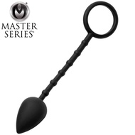 Master Series Imbed Silicone Anal Plug and Cock Ring - ADULT SEX TOYS &amp; LUBRICANTS