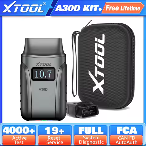 XTOOL Anyscan A30D KIT V2.0 Free Update Lifetime All Systems Diagnostic Tools OBD2 Bluetooth Scanner