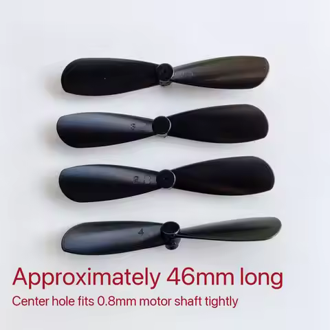 46mm AB propeller 0.8mm hole quadcopter model airplane propeller 716 differential motor 610 612 614 