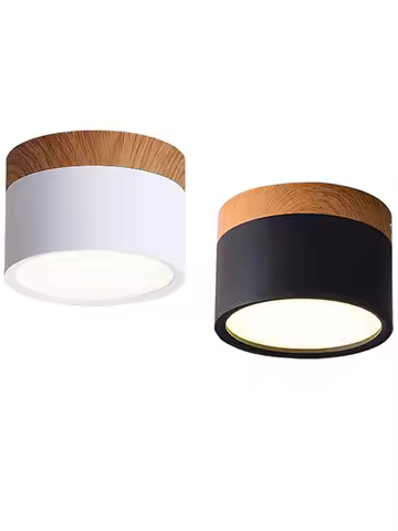 Dimmable 5W 7W 9W 12W 15W LED Surface Mounted Ceiling Downlight Nordic Spot Light for Indoor Foyer, 