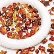 50g Acrylic Wood Beads Handmade DIY Materials Accessories Vintage Japanese Style Fairy Atmosphere Bl