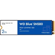 [Ready Stock] SSD Western Digital 1TB/2TB WD Blue SN580 NVMe Internal Hard Drive Gen4 x4 PCIe 16Gb/s