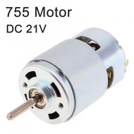 755 DC Motor 21V Universal Motor Replacement Parts for Lawn Mower Rechargeable Lawn Mower Replaces M