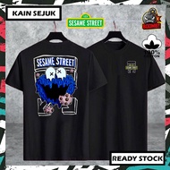100% PREMIUM COTTON OFFWH1TE SESAME STREET 2 Cotton Tshirt T Shirt Men Women Unisex Baju Lelaki Wani