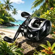 New Casting Fishing Reel Max Drag 10kg Fishing Reel Bright Color 12+1BB Fishing Reel Fishing Reel Fi