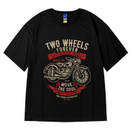 (🔥พร้อมส่งค่ะ🔥)รวมเสื้อยืด oversize ผู้ชาย ทรงเกาหลี เสื้อยืด เสื้อยืด TWO WHEELS  Cotton 100% ผ้าดีมากๆไม่ผิดหวังแน่นอน😊