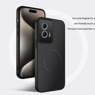 For Motorola Moto G85 Shockproof Luxury Matte Case Wireless Charging Shockproof Cover