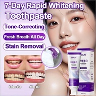 Whitening Toothpaste Brightening Teeth Stain & Tartar Remover Cavity Protection Long-Lasting Freshne
